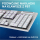 Logitech G915 X Lightspeed Tactile biały - 1276176 - zdjęcie 7